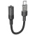 перехідник hoco ls37 type-c - aux (3.5mm)(female) (чорний) 