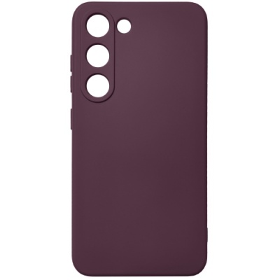 Купить силіконовий чохол soft silicone case для samsung s911 galaxy s23 - bordo онлайн
