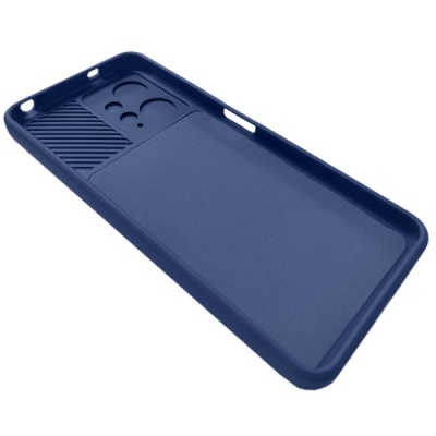 Купить силіконовий чохол soft tpu armor camshield для xiaomi redmi note 12 4g - dark blue онлайн