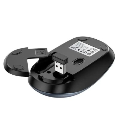 мишка бездротова borofone bg13 winner 2.4g + bluetooth (чорний) 