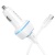 Автомобільний Зарядний Пристрій Borofone BZ14 2USB/2.4A + (USB - Type-C) (Білий)