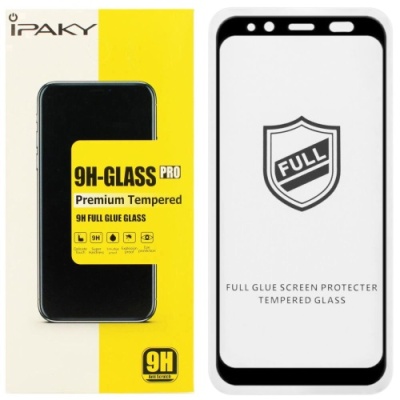 захисне скло ipaky для samsung a530 galaxy a8 2018 (чорний) 