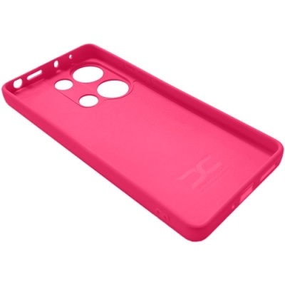 Купить силіконовий чохол soft silicone case для xiaomi redmi note 13 pro 4g/note 14s/poco m6 pro 4g (малиновий) онлайн