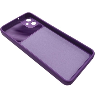 Купить силіконовий чохол soft tpu armor camshield для samsung a055 galaxy a05 - violet онлайн