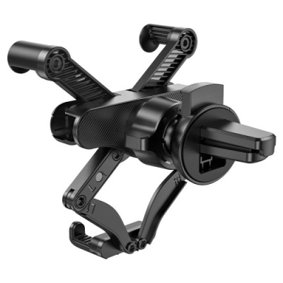 Автотримач Borofone BH78 Point air outlet gravity linkage (Чорний)