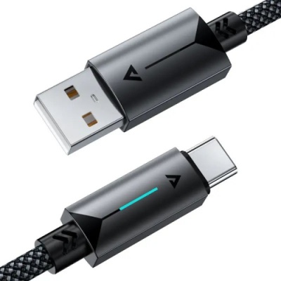 кабель acefast c19-04 usb - type-c (1.2м) (чорний) 