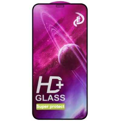 захисне скло glass full glue space для apple iphone 12 mini (чорний) 