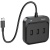 usb hub hoco hb31 easy 4-in-1 converter (type-c to usb3.0+usb2.0*3) 0,2m. black 