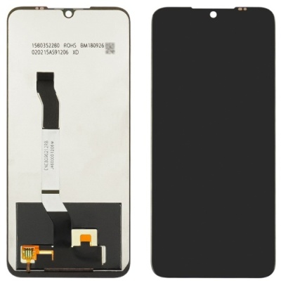 дисплей для xiaomi redmi note 8t, з сенсором чорний (service pack)