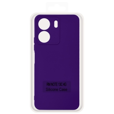 Купить чохол soft silicone case full для xiaomi redmi 13c/poco c65 (purple) онлайн