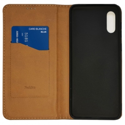 Купить чохол-книжка leather fold для xiaomi redmi 9a (темно-зелений) онлайн