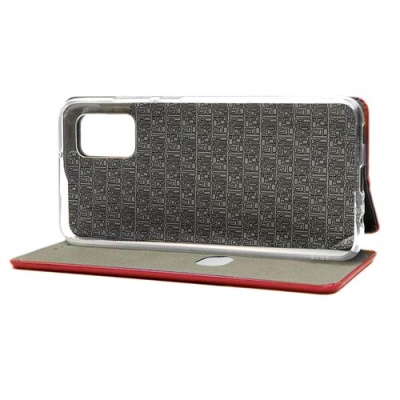 Купить чохол-книжка premium leather для samsung a025 galaxy a02s (червоний) онлайн