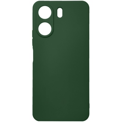 Купить силіконовий чохол soft silicone case для xiaomi redmi 13c/poco c65 (темно-зелений) онлайн