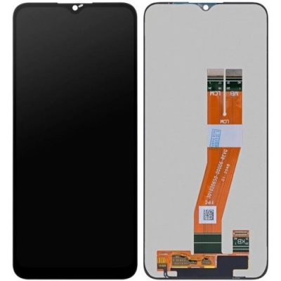 дисплей для samsung a025 galaxy a02s (2021)/a035 galaxy a03/a037 galaxy a03s з чорним тачскріном (163*72.5mm)