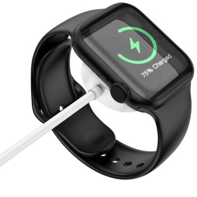 безпровідний зарядний пристрій для apple watch borofone bq13c (білий) 
