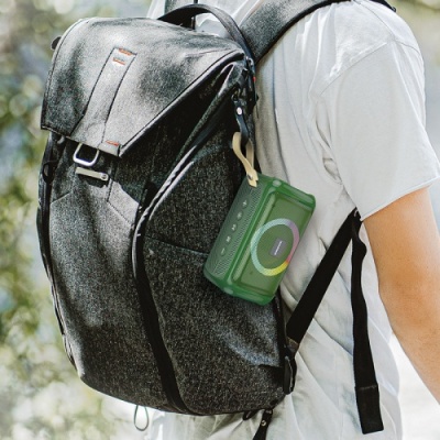 портативна колонка borofone br17 (темно-зелений) 