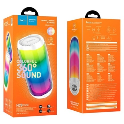 портативна колонка hoco hc8 (білий) 