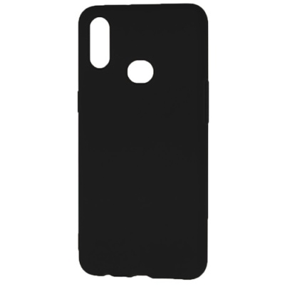 Купить силіконовий чохол soft silicone case для samsung a107 galaxy a10s - black онлайн