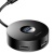 usb hub baseus round box hub (usb3.0 to usb3.0*1+usb2.0*3) (cahub-u01) 1m black 