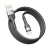 кабель ridea rc-xs51 x-silicone usb - type-c 3a 2m (чорний) 