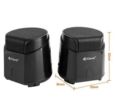 колонки для комп'ютера kisonli k500 (чорний) 