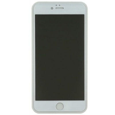 захисне скло glass для apple iphone 6 plus full glue анти-шпигун (білий) 