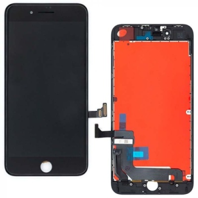 дисплей для apple iphone 8 plus з чорним тачскріном і рамкою (original prc)
