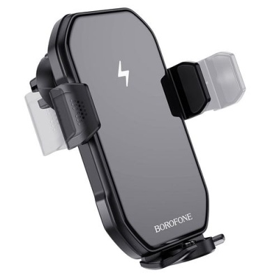 Автотримач Borofone BH31 Sabio Wireless Charging (Чорний)