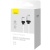кабель baseus coolplay series usb - lightning 20w/2.4a/1m (cakw000402) (white) 