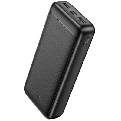додаткова батарея power bank hoco j111a smart charge 20000mah (чорний) 
