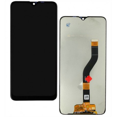 дисплей для samsung a107 galaxy a10s, чорний з рамкою original (prc)
