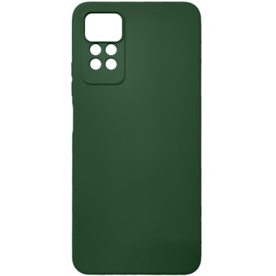 Купить силіконовий чохол soft silicone case для xiaomi redmi note 12 pro 4g (темно-зелений) онлайн