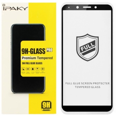захисне скло ipaky для oppo a79 (чорний) 