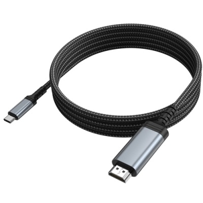 кабель hoco ua43 type-c - hdtv hd (сірий) 