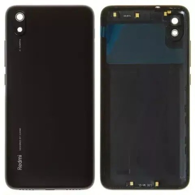 задня кришка для xiaomi redmi 7a black(зі склом камери)