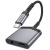 перехідник hoco ls39 type-c - type-c power + jack 3.5 (чорний) 