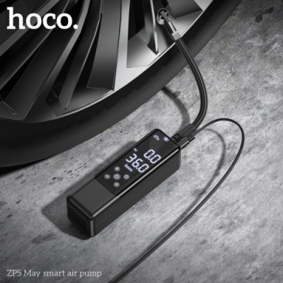 Автомобільний компресор Hoco ZP5 (Чорний)
