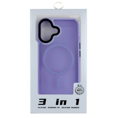 Купить чохол shadowmatte magsafe для apple iphone 17 (elegant purple) онлайн