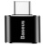перехідник baseus type-c to usb (catotg-01) (black) 