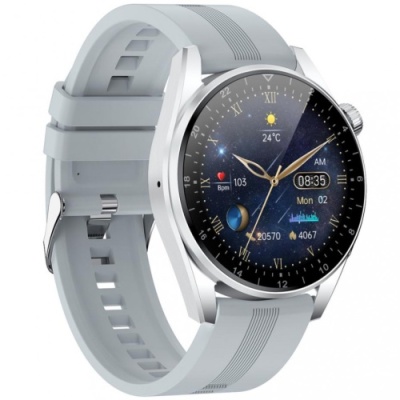 смарт-годинник xo w3 pro (срібний) 