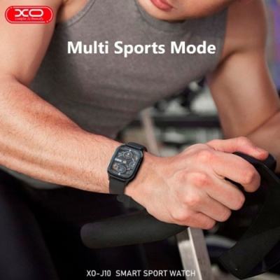 смарт-годинник xo j10 amoled (чорний) 