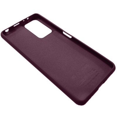 Купить силіконовий чохол soft silicone case для xiaomi redmi note 10/note 10s/poco m5s (бордовий) онлайн