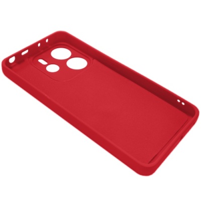 Купить чохол soft silicone case full для xiaomi redmi note 14 4g eu (164.84/78.15/8.16mm) (red) онлайн