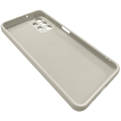 Купить силіконовий чохол soft silicone casevsmagnet ring для samsung a135 galaxy a13 4g - ivory white онлайн