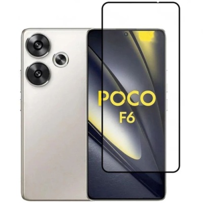 захисне скло ipaky для xiaomi poco f6 (чорний) 