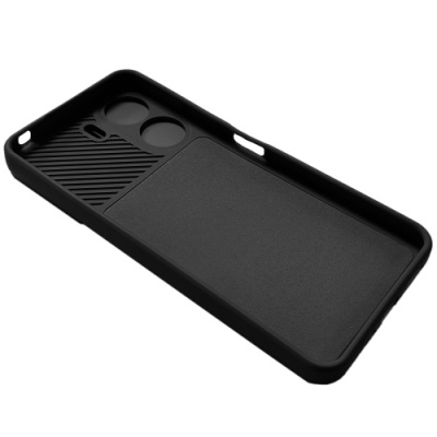Купить силіконовий чохол soft tpu armor camshield для xiaomi redmi 13c/poco c65 - black онлайн