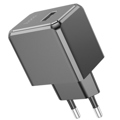 мережевий зарядний пристрій hoco cs11a 1usb/2.1a (чорний) 