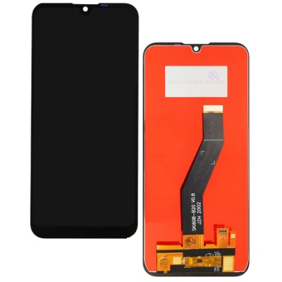 дисплей для motorola xt2053/xt2053-2/xt-2053-3 moto e6s/moto e6i з чорним тачскріном