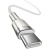 Кабель Baseus Cafule Metal (PD) Type-C - Type-C 100W 5A/2m (CATJK-D02) (White) кабель baseus cafule metal (pd) type-c - type-c 100w 5a/2m (catjk-d02) (white)