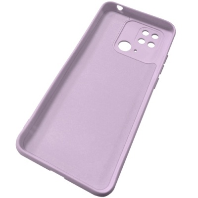 Купить чохол original soft full case hq with frame для xiaomi redmi 10c - lavander grey онлайн
